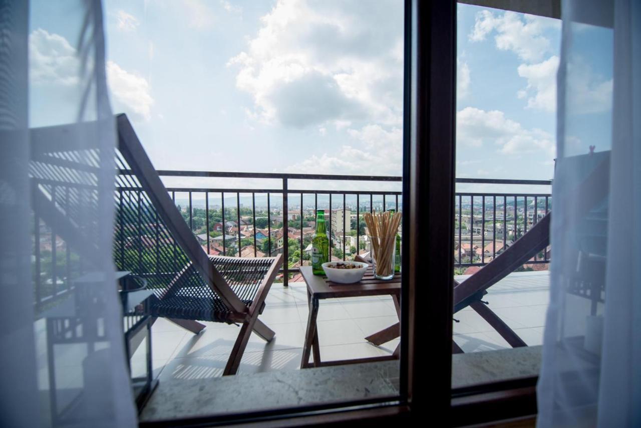 The Aviator Apartment - Jacuzzi & Panoramic View Κλουζ-Ναπόκα Εξωτερικό φωτογραφία